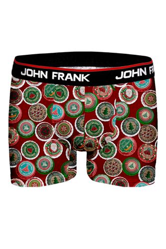JOHN FRANK DİJİTAL BASKILI BOXER MULTICOLOR - 1